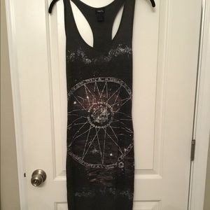 Gypsy boho midi dress